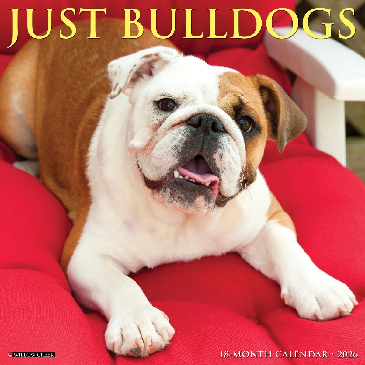 Engelse Buldog Kalender 2026