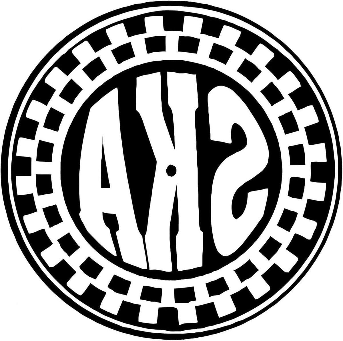 DJ Slipmat - Draaitafelmat - Vinyl Mixen - Ska Design - 30.5cm Diameter - Wit