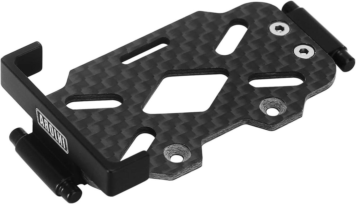 Batterijvak RC Crawler - Batterijhouder - RC Voertuig - Lichtgewicht Ontwerp - 1/18 Schaal - Zwart