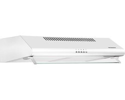 Heinner CH-400 Onderbouw Afzuigkap 60 cm – 326.4 m³/u – 3 Standen – 2x 60 W Motor – 1x 2 W LED-Verlichting – 2 Aluminium Vetfilters – 5 Jaar Garantie – Zwart