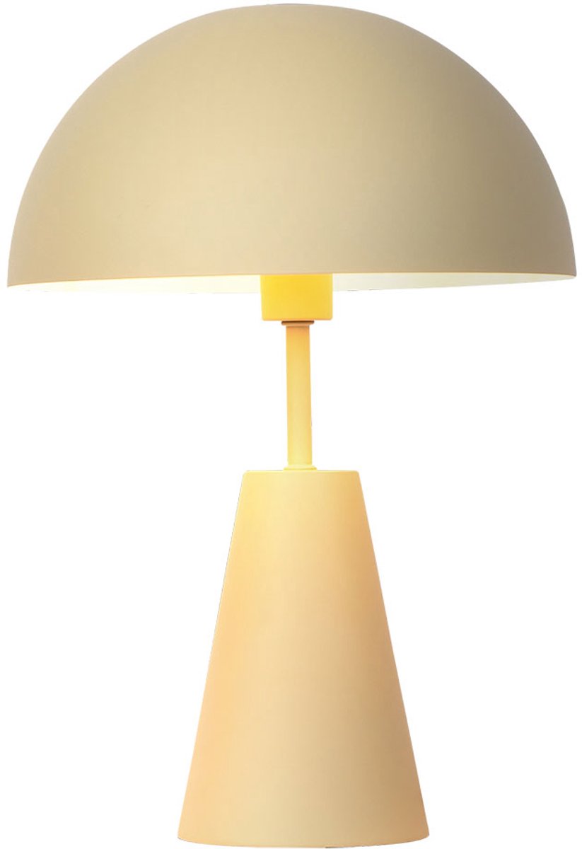 Tafellamp Nachtlamp Tafellamp Woonkamerlamp Slaapkamerlamp, metaal, snoerschakelaar, 1x E14 fitting, DxH 25x36 cm