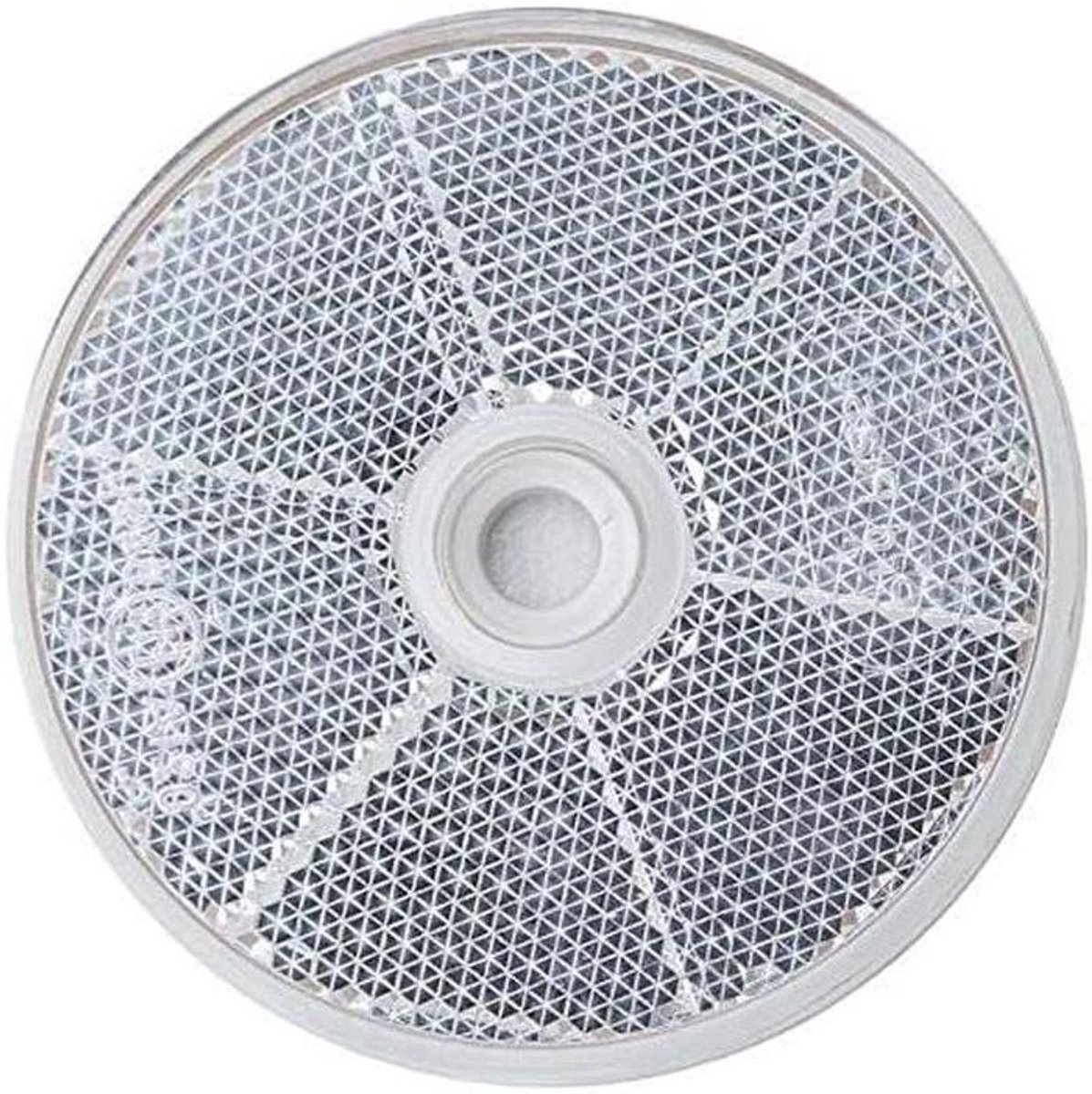 Ronde Reflector - Wit Scherm - Fotostudio Verlichting - Centraal Schroefgat - 60 mm - Wit