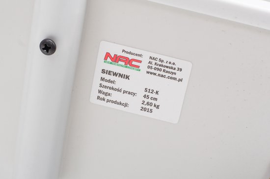 NAC S12-K - Universele Strooiwagen - 12L - 45cm Werkbreedte - 8-Niveaus Regelbaar van NAC — afbeelding 5