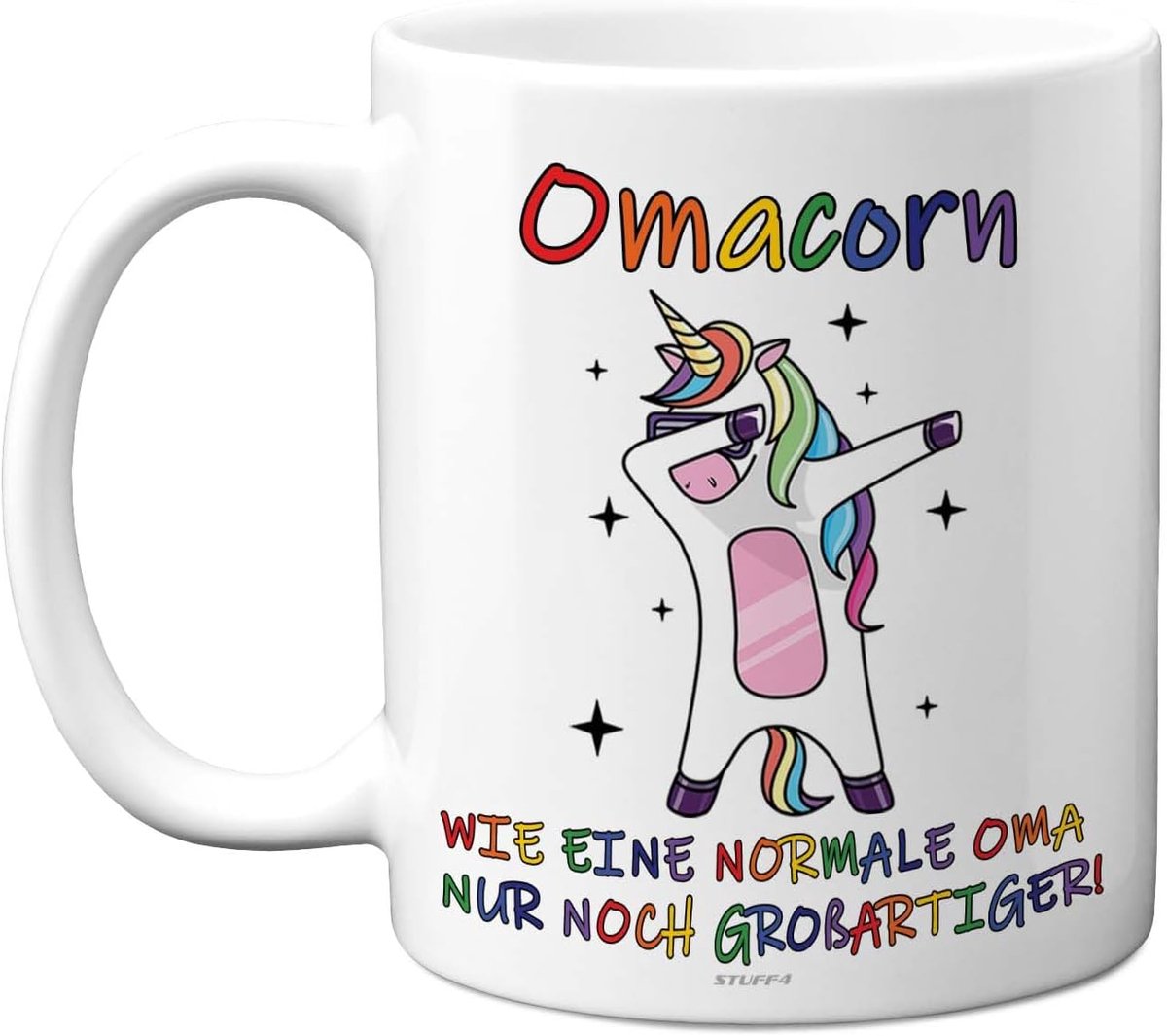 Mok voor Oma - Cadeau mok - Koffie en thee - Magnetronbestendig - 325 ml