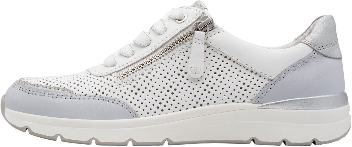 Lage leren sneakers