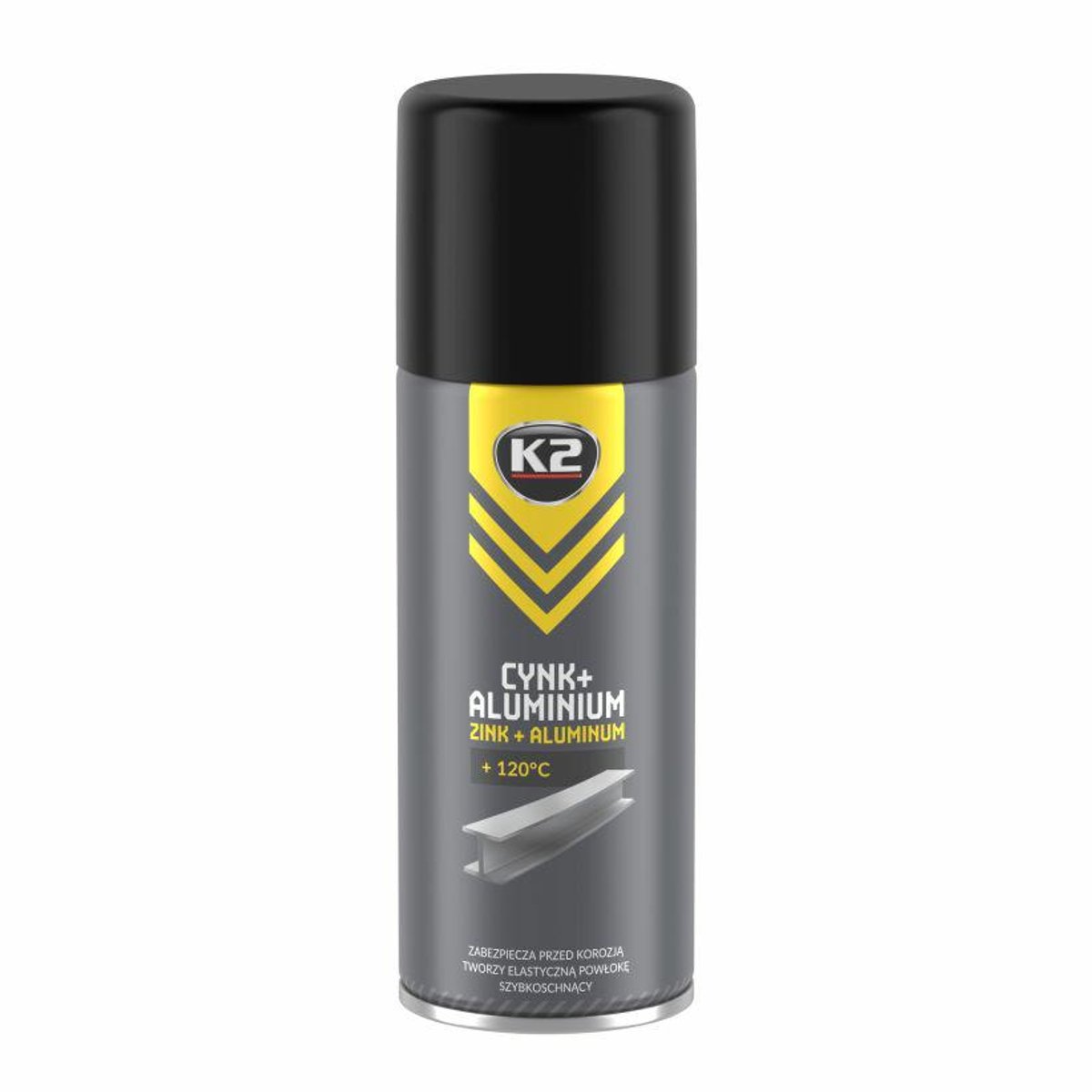 K2 - Cynk + Aluminium Spray - 400ml - Anti-corrosie Bescherming - Snel Drogen