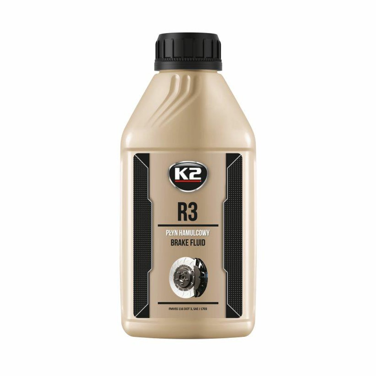Melle K2 - Remvloeistof - DOT 3 - 0,5L - Synthetisch - Veiligheid