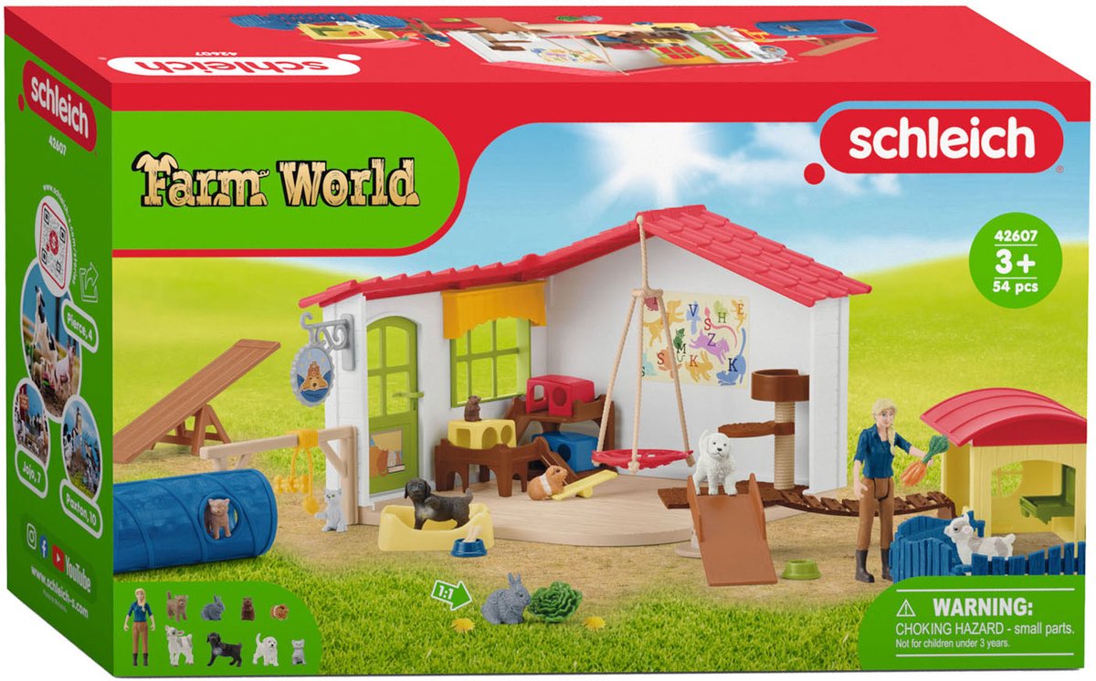 schleich FARM WORLD - Dierenhotel - Boerderij Speelgoed, Hotel - 42607 — afbeelding 16