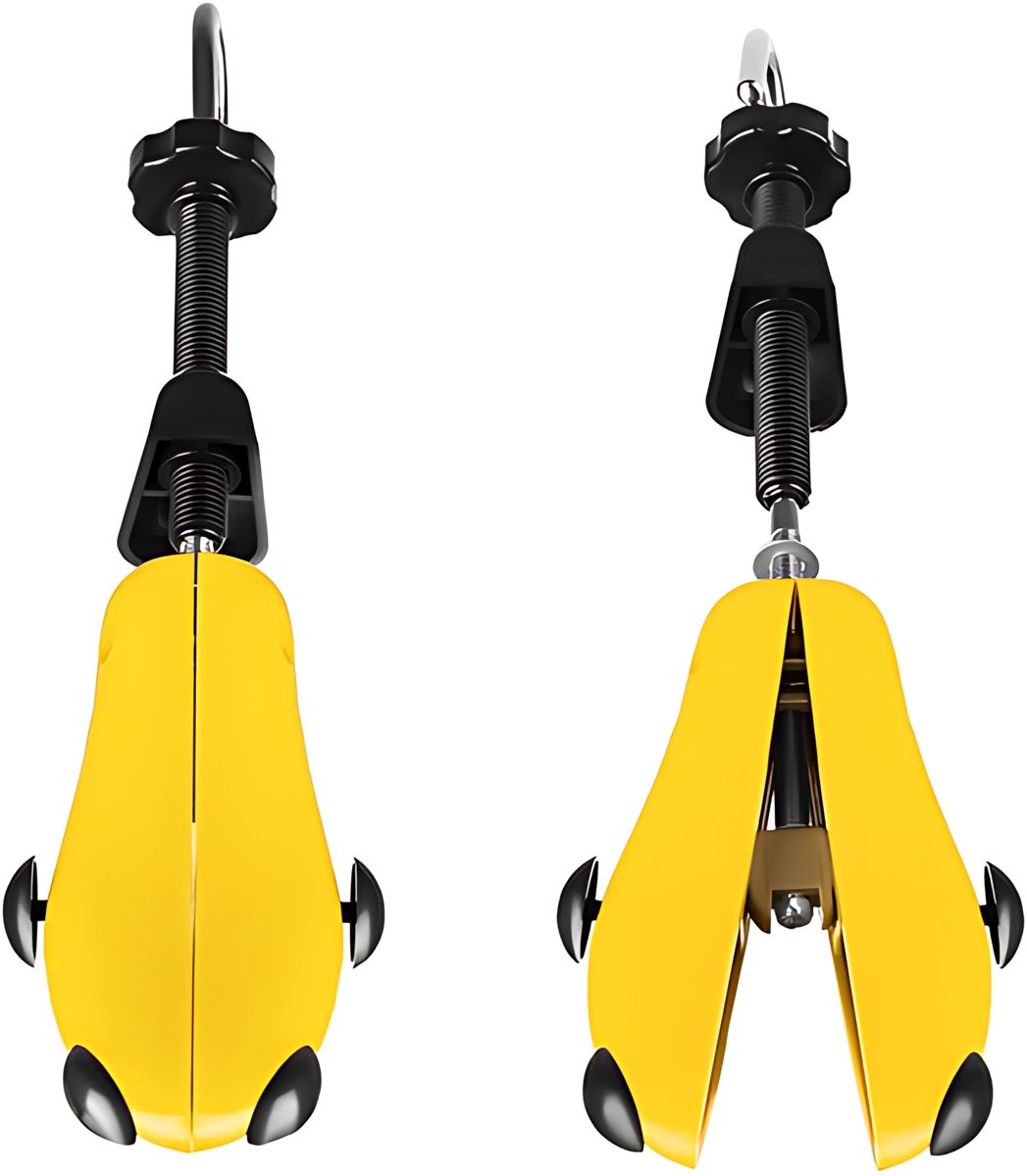 Malatec Schoenspanner - 8x - kunststof/metaal - maat 39/43 - schoenoprekker/schoenstretcher