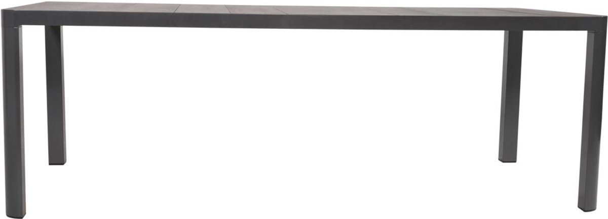 Lesli Living - Tuintafel Castilla - Antraciet - 220x100x74cm