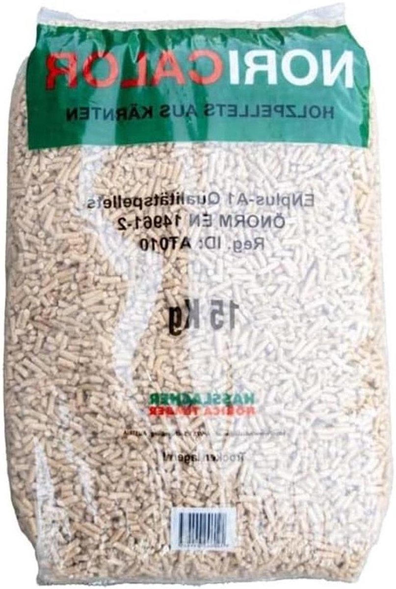 Hout Pellets - Sparren Pellets - Verwarmen - ENplus A1 Gecertificeerd - 6 mm Doorsnede