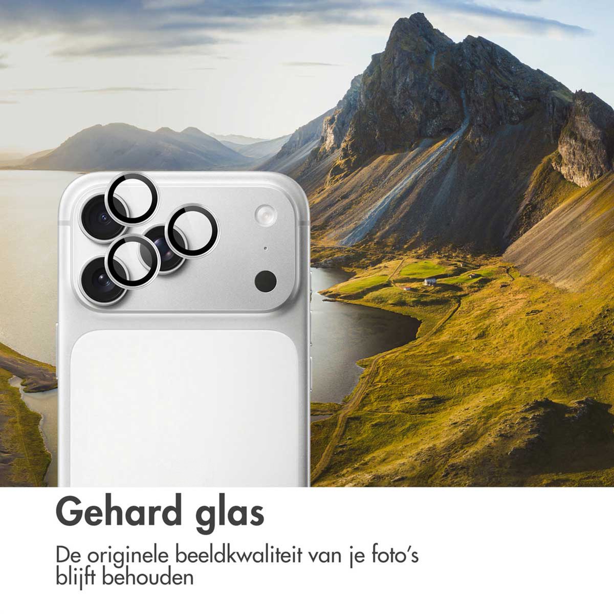 imoshion Camera Lens Protector - Geschikt voor Apple iPhone 17 Pro Max / 17 Pro - 2 Pack - Zilver — cadeau in Cadeau-ideeën - foto 5