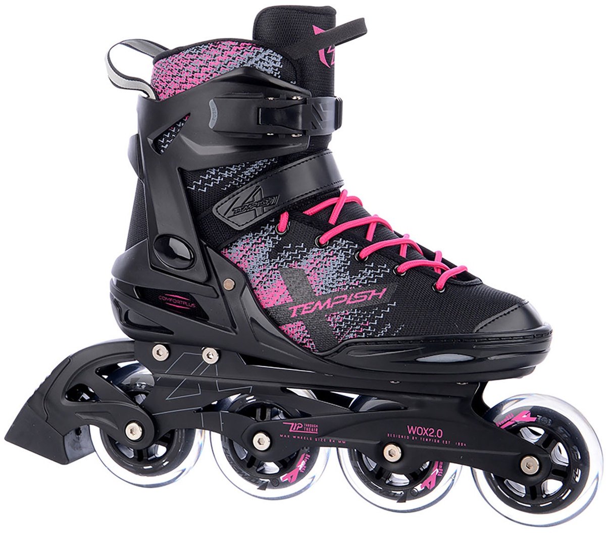 Tempish Wox 2.0 84 Lady Inline Skates 40 Zwart