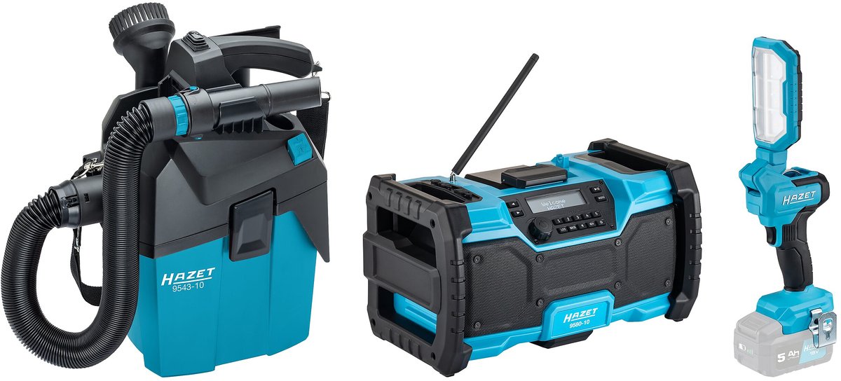 Baustellenradio 9500P-2/3 18V 230V HAZET