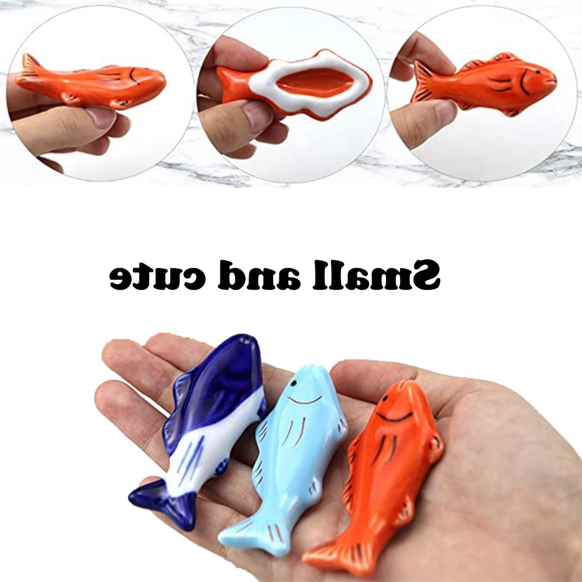 Set van 5 Stuks Tafelbestek Houder, Keramische Chopstick Houder voor Lepel, Vork en Mes, Keuken Tafel Decoratie en Organisatie — cadeau in Wonen & Interieur - foto 3