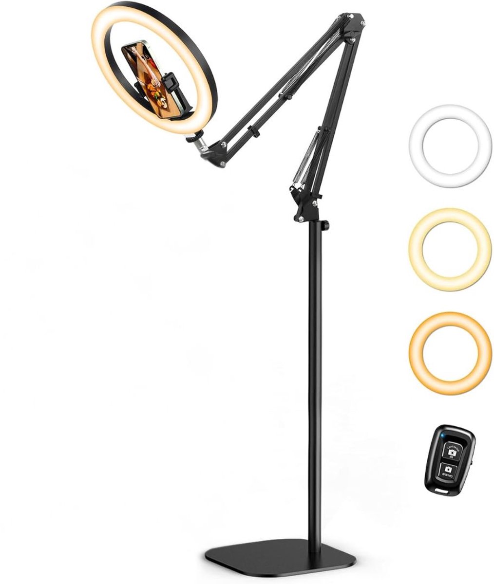 CLGP® Ringlamp met Statief - Ring Light - Verstelbaar - Led Verlichting