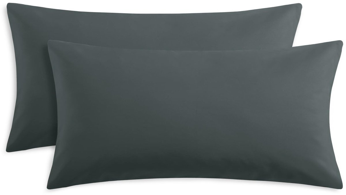 Allecto beddengoed - microvezel - zeer zacht en duurzaam - 40 x 80 cm - kussenslopen in trendy kleuren - ideaal voor een comfortabele nacht