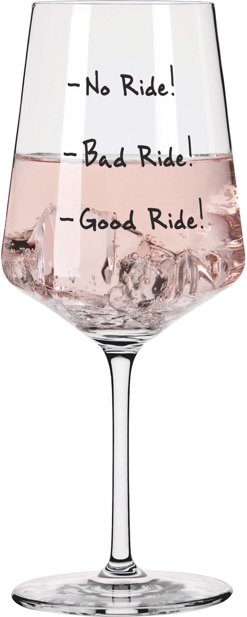 Ritzenhoff Cocktailglas - Drink Niveau Design - Kristalglas - 544 ml - Voor Gin-Tonic, Aperol Spritz, Wijn en Meer - Geschikt voor de Vaatwasser - Origineel Cadeau - Made in Germany