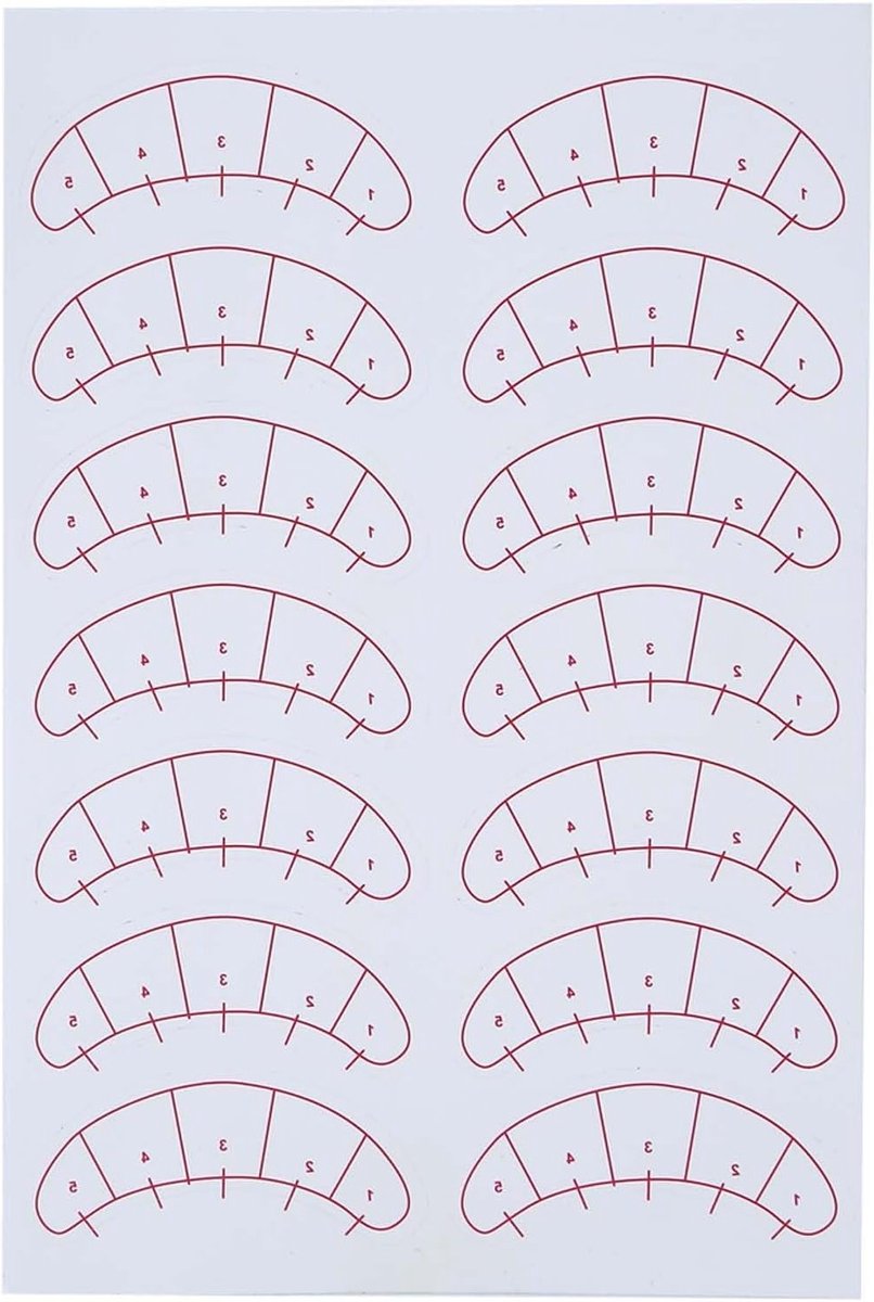 140 Stuks Wimperextensions Plakstickers en Isolatie Kussens voor Wimperlifting en -aanbrengen