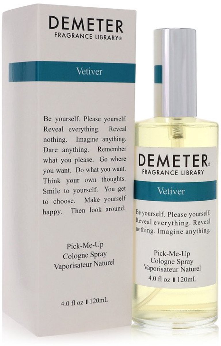 Demeter 120 ml - Vetiver Cologne Spray Damesparfum