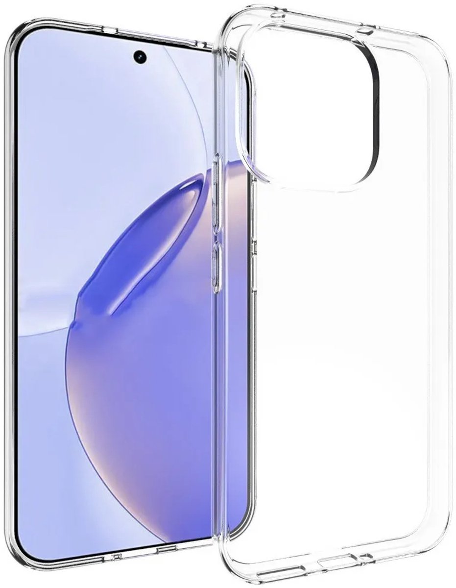 Hoesje geschikt voor Realme 16 Pro - Phonesta Pure Clear Silicone Back Cover - Transparant
