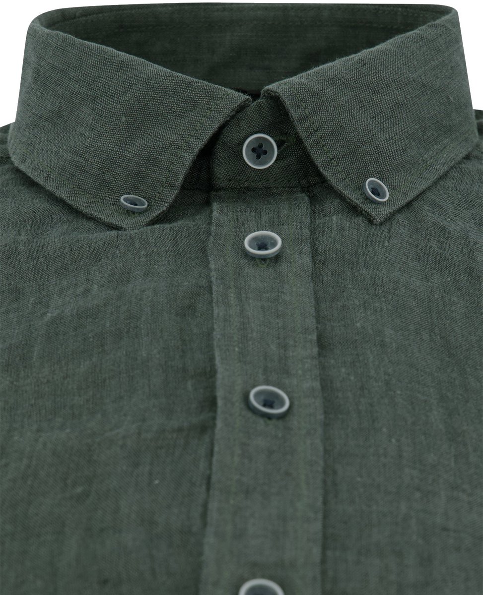 Casa Moda casual overhemd groen