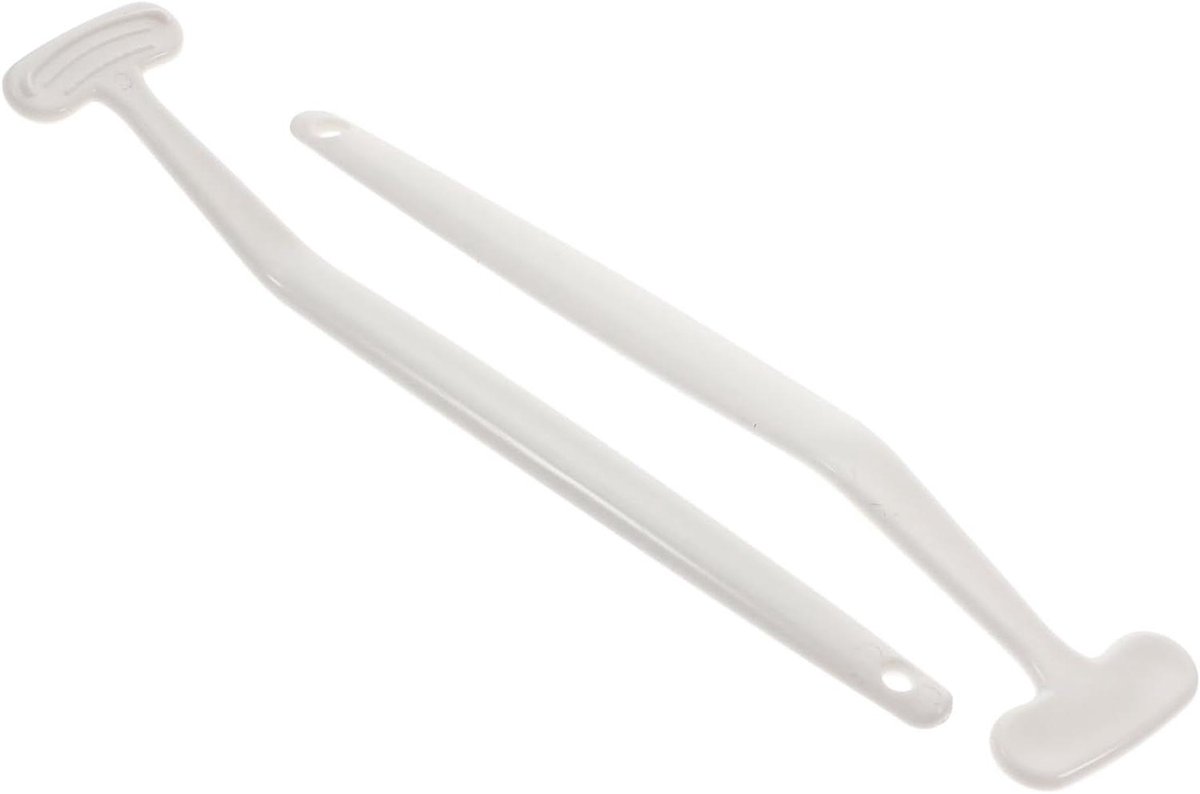 Tong Schrapers - Mondverzorging Reiniger - Frissere Adem - Ergonomisch Ontwerp - 2 Stuks - Blauw
