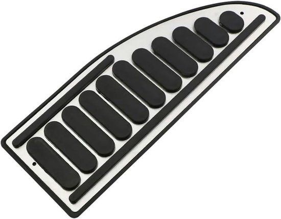 Pedaal Covers - Auto Accessoires - Verbeter Rijervaring - Antislip Ontwerp - Set van 3 - Zilver — afbeelding 3