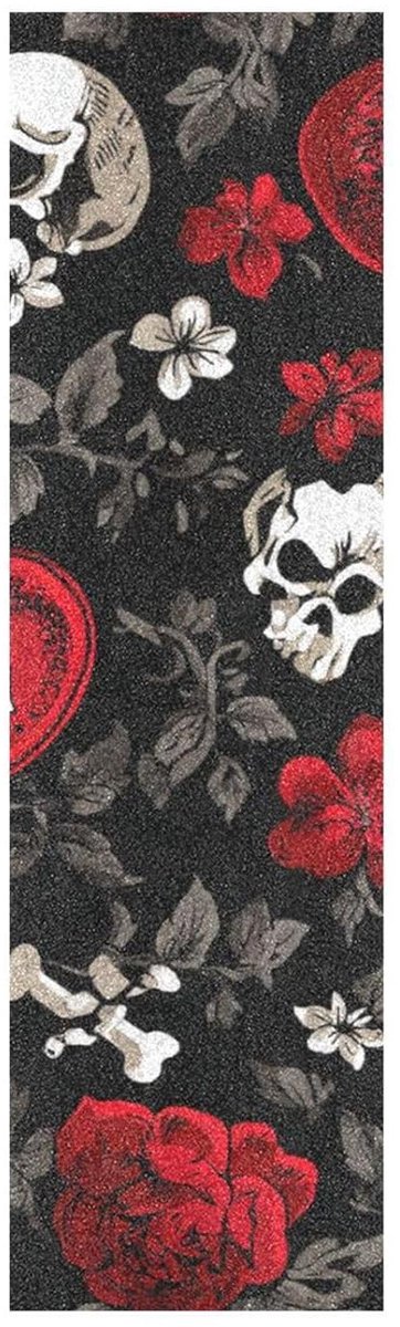 Skateboard Griptape Scooter Grips Veilig Skaten Sterke Hechting 33 x 9 Inch Valentijn Hart Schedel