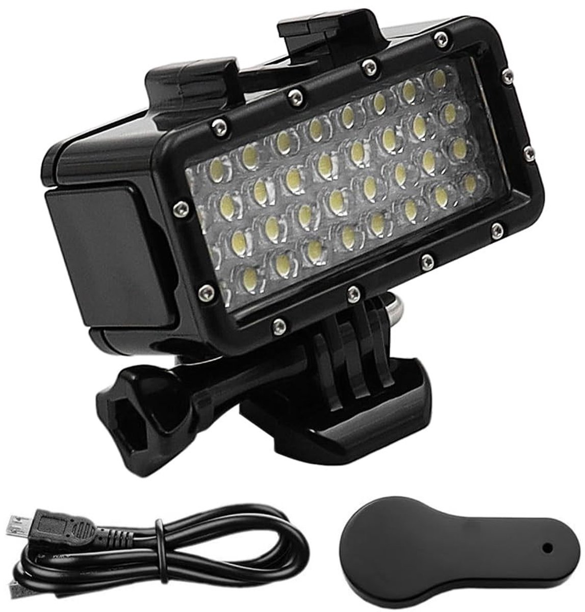 Cosensi - Dailygoods - Onderwaterverlichting Dimbare LED Videolamp Waterdicht tot 45m