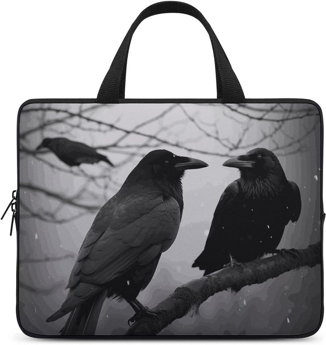 Laptop Schoudertas - Messenger Bag - Veilig Transport - Waterafstotend - 156 inch - Zwart