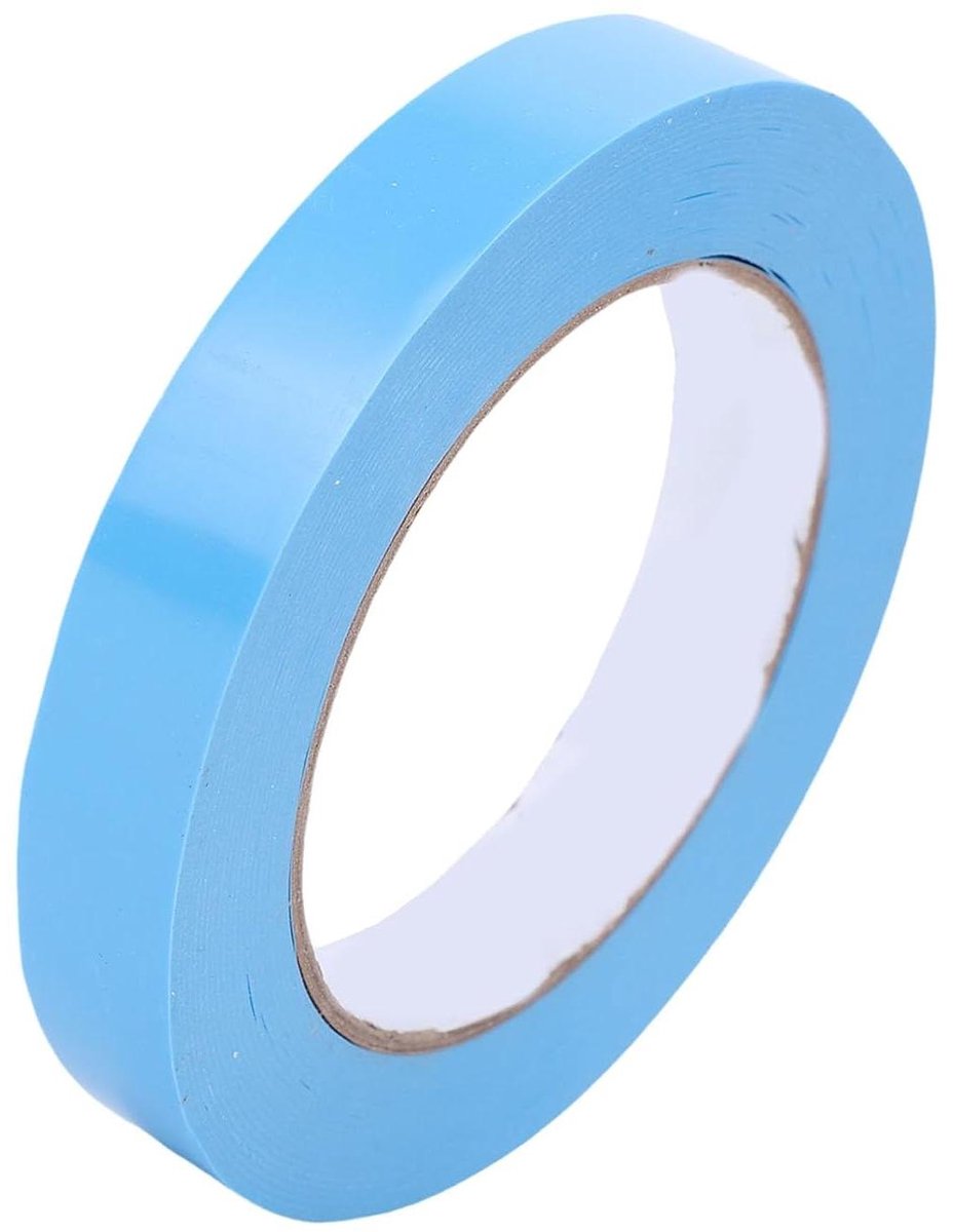 Fietsvelglint - Tubeless tape - Banden beschermen - Robuuste afdichting - 18mm x 50m - Blauw