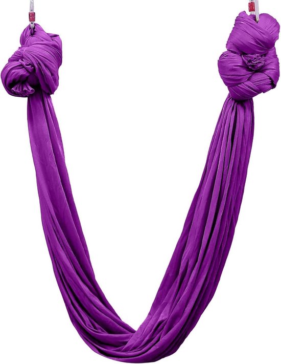 Yoga Doek - Luchtacrobatiek Doek - Kracht en Flexibiliteit - Lage Stretch Stof - 4x2.8m - 07 — afbeelding 4
