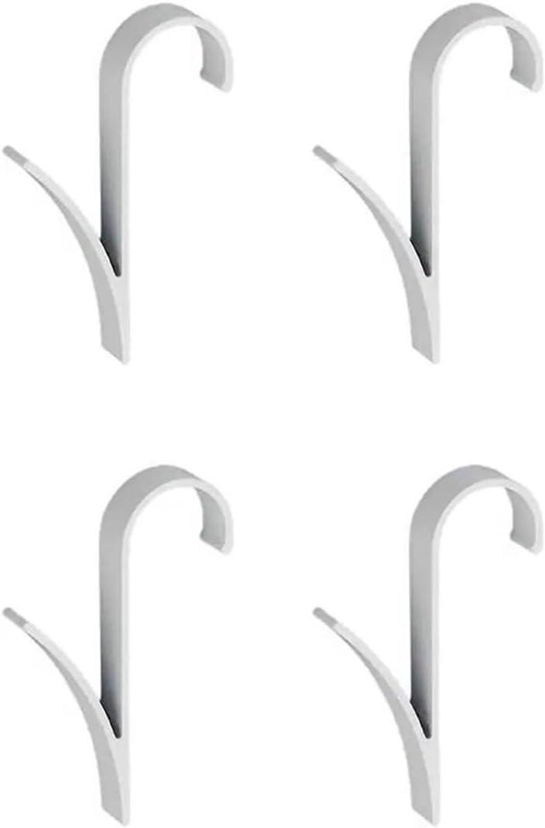 Handdoekhaken Set - Radiator Hangers - Badkamer Organisatie - Snelle Installatie - 4 Stuks