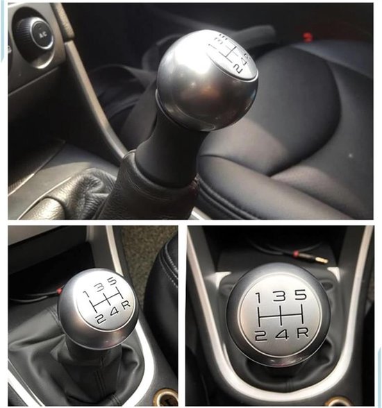 Schakelknop Handmatig - Versnellingspook Knop - Comfortabel Rijden - Uniek Stijlvol Ontwerp - 23 mm Insteekgat - Zwart — afbeelding 5