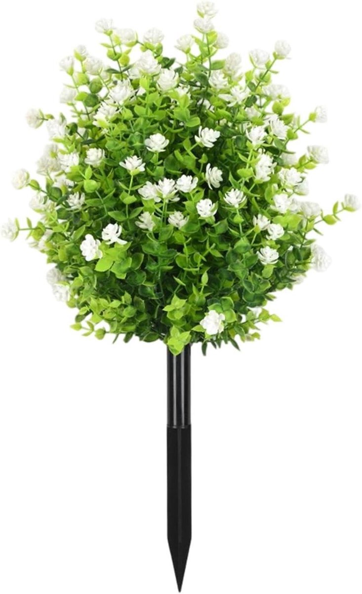 Buitenbloemen uv-bestendig,Kunstmatige Realistische Struiken | Buiten Kunstbloemen - voor 