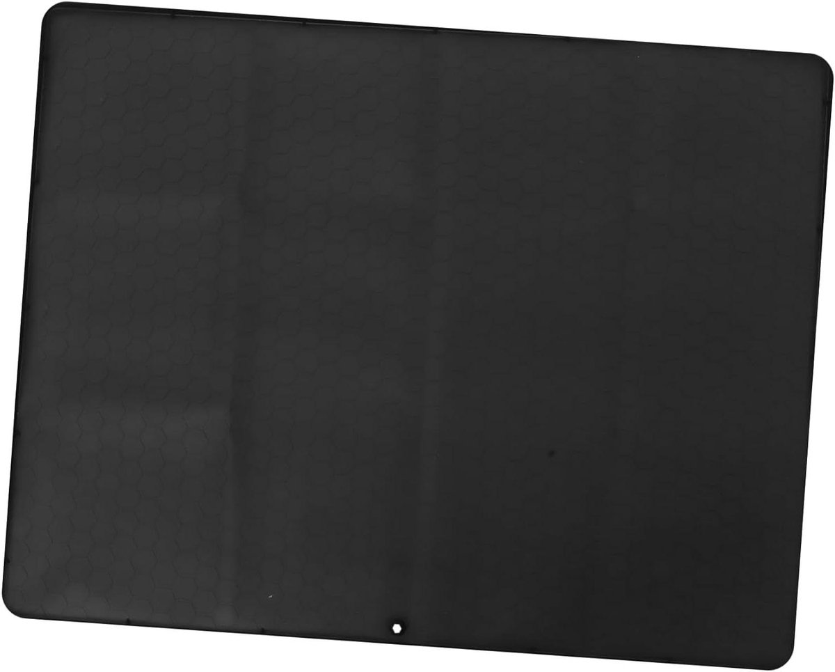 Gootsteenmat - Lekbak mat - Kast beschermen - Waterdicht rubber - 22x28 Inch - Zwart