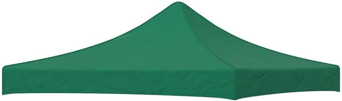 Partytentdak Vervanging - Paviljoenhoes - Buitenfeesten - Waterdicht Pvc-coating - 3 x 3 Meter - Groen