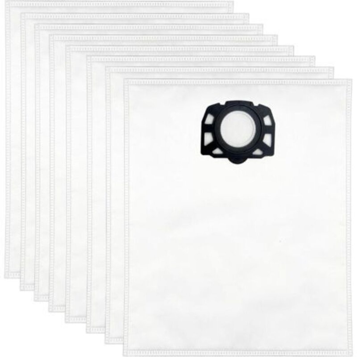 Allecta - Fleece filter stofzakken voor natte en droge stofzuiger WD4 WD5 WD6 - Compatibel met Karcher - Inclusief premium deel #2.863-006.0
