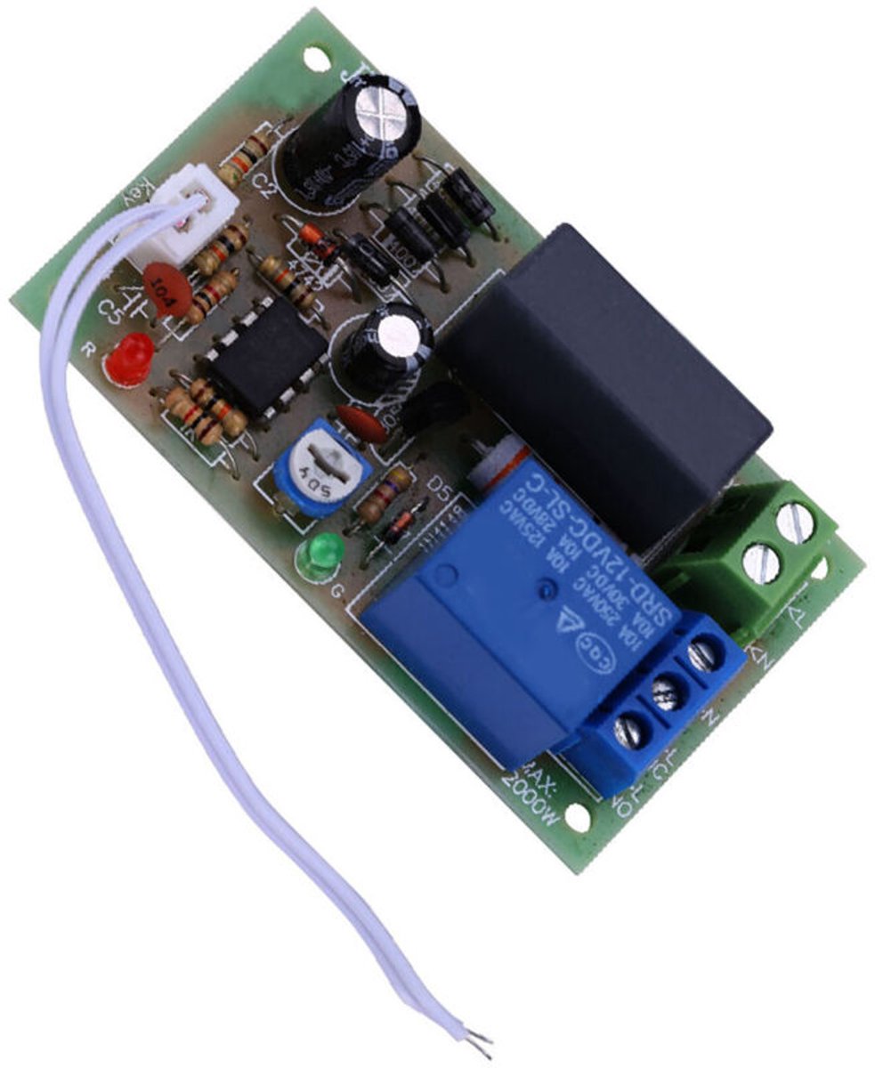 Trigger timer vertragingsschakelaarmodule, instelbare stoptijdkaart (1 seconde - 60 seconden)