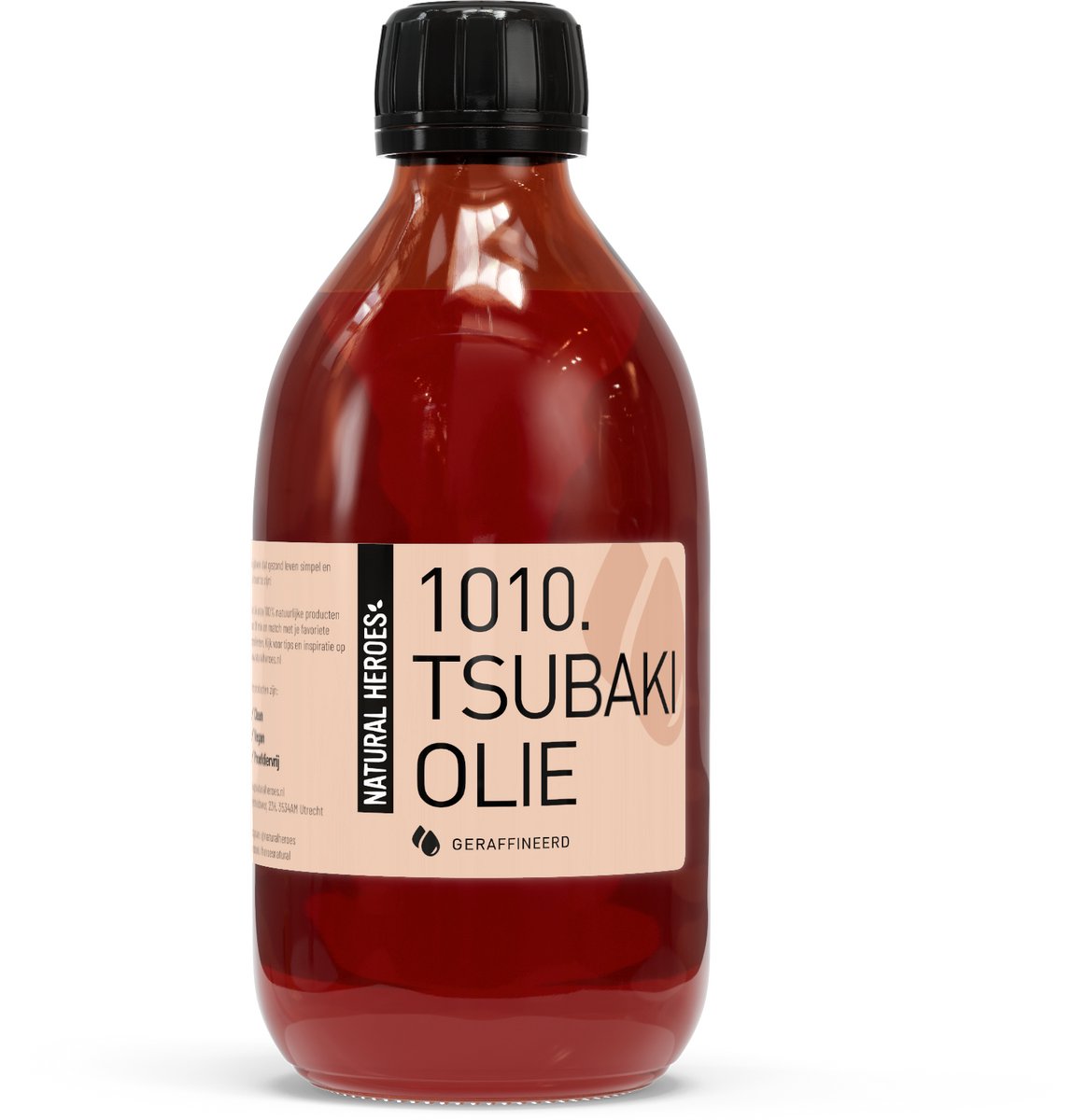 Natural Heroes - Tsubaki Olie - Japanse Camellia Olie (Geraffineerd) 300ml