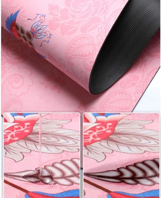 Yoga Mat - Fitness Mat - Thuis Trainen - Hoge Dichtheid - 6 mm Dik - Gedrukt — afbeelding 5