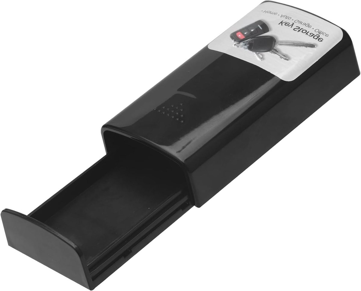 Magnetische sleutelkluis voor buiten - Sterke magnetische sleutelhouder voor auto, huis, garage en kantoor, veilige sleutelverstopplek