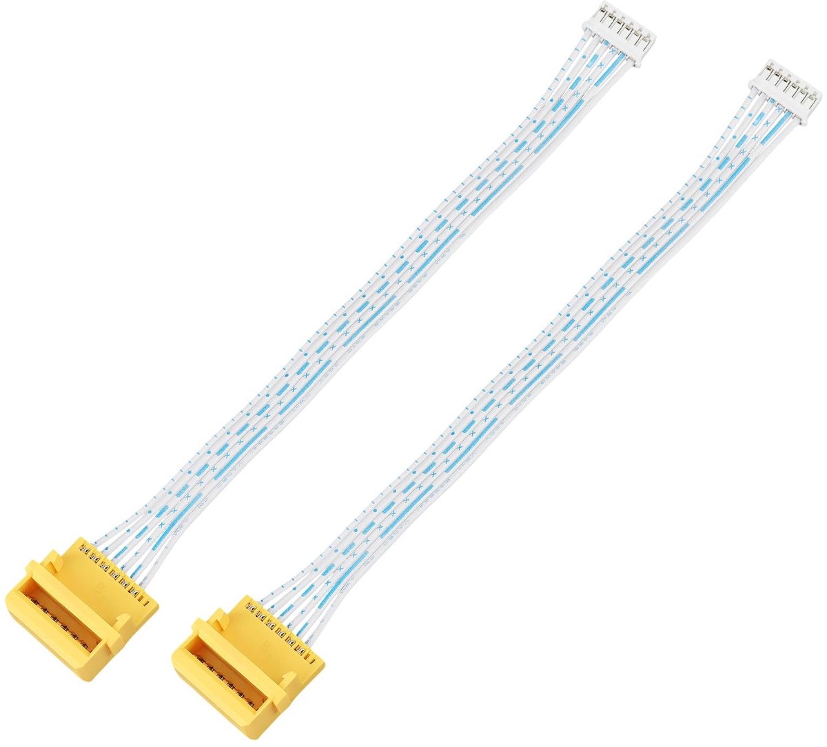 Dailygoods - 2 Stuks 6-Pin Oplader Adapter voor Li-ion Batterijen