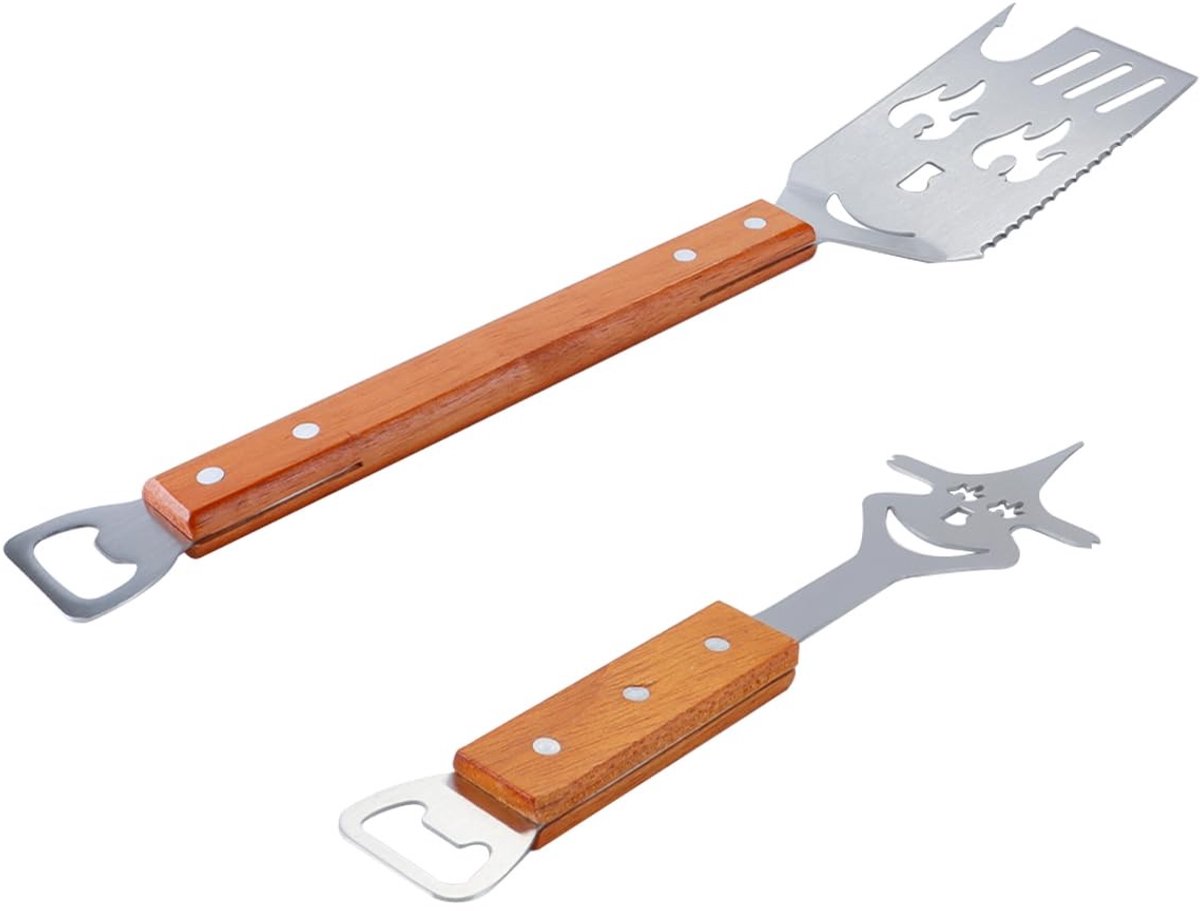 Dailygoods - 8-in-1 BBQ Grillgereedschapsset voor de Perfecte Grillervaring