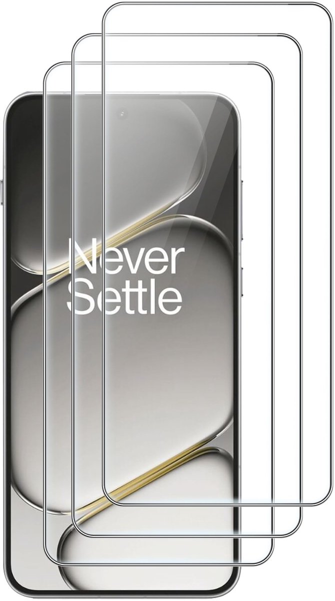 Dailygoods - Pantserglas voor Oneplus 15R 5G - Volledige Bescherming