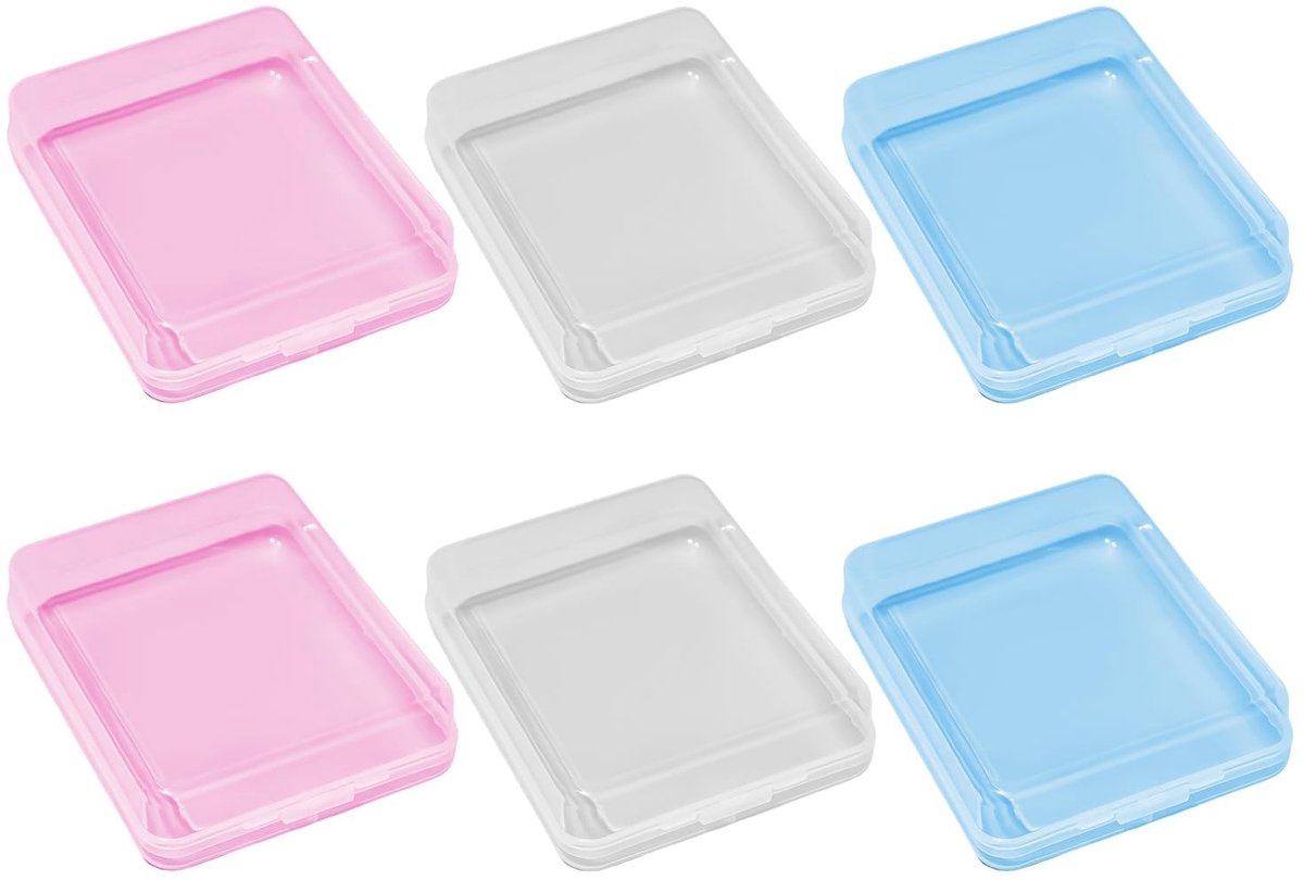 Dailygoods - Set van 6 Draagbare Opbergdozen voor Reisbenodigdheden