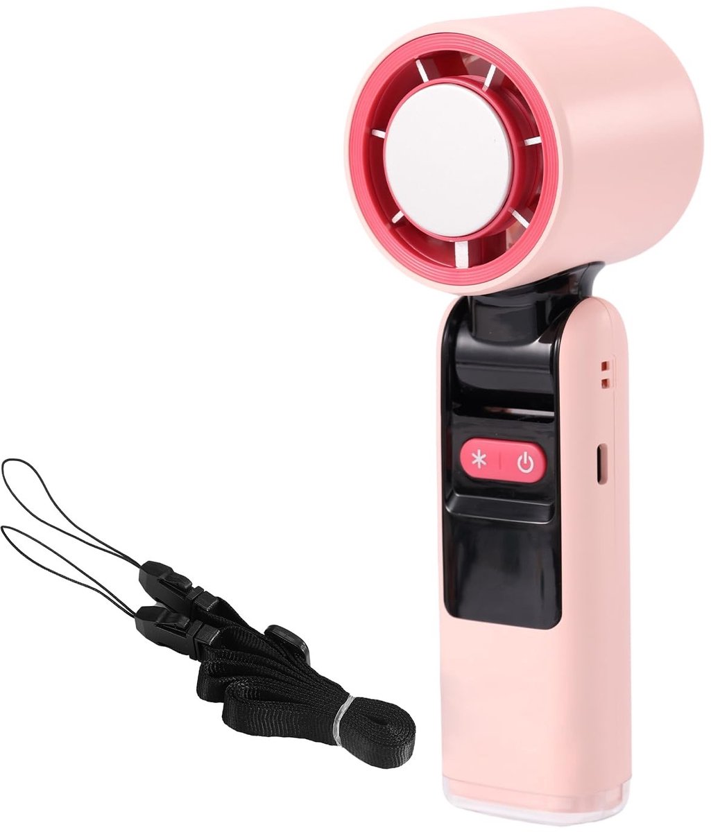 Dailygoods - Draagbare Handventilator met IJskoeler en Oplaadbare Functie