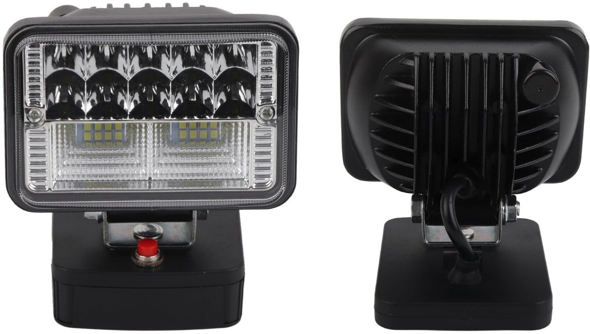 Dailygoods - Draagbare LED Verlichtingslamp met 18V Batterij