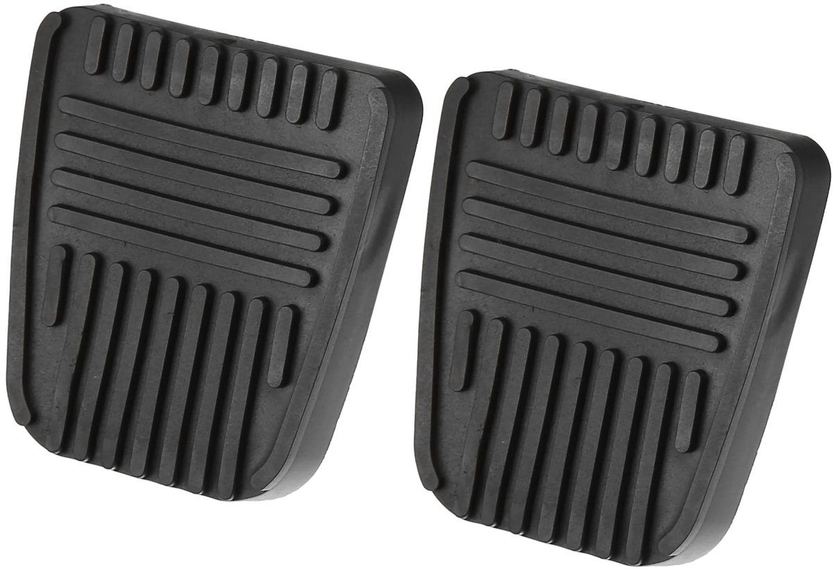 Dailygoods - Antislip Koppeling Rempedaal Cover voor Toyota (Set van 2)